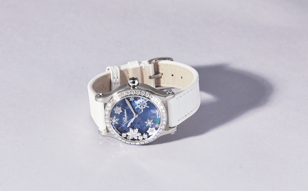 1.不繡鋼皮帶腕錶($139,000 Chopard) 1.不繡鋼皮帶腕錶($139,000 Chopard)