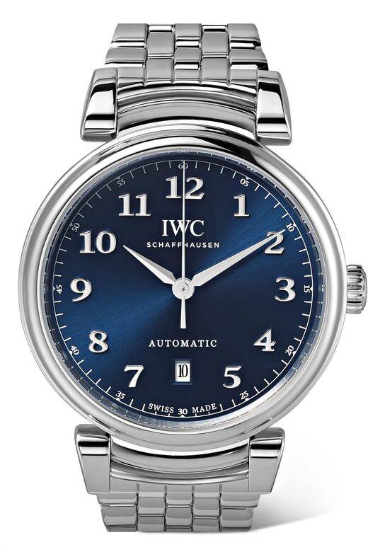 4.精鋼自動腕錶($49,500 IWC Schaffhausen, available at Net-a-porter) 4.精鋼自動腕錶($49,500 IWC Schaffhausen, available at Net-a-porter)