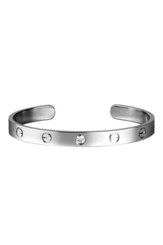 鑲鑽石手鐲($42,028 Cartier) 鑲鑽石手鐲($42,028 Cartier)