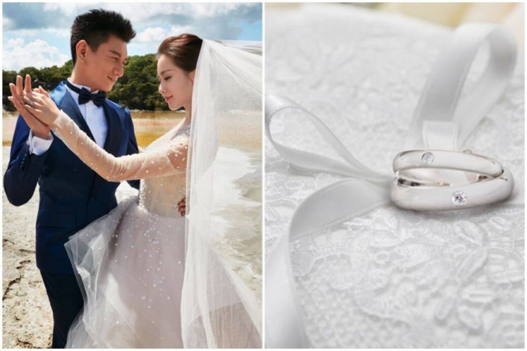 劉詩詩, 吳奇隆, 婚戒, De Beers 劉詩詩, 吳奇隆, 婚戒, De Beers