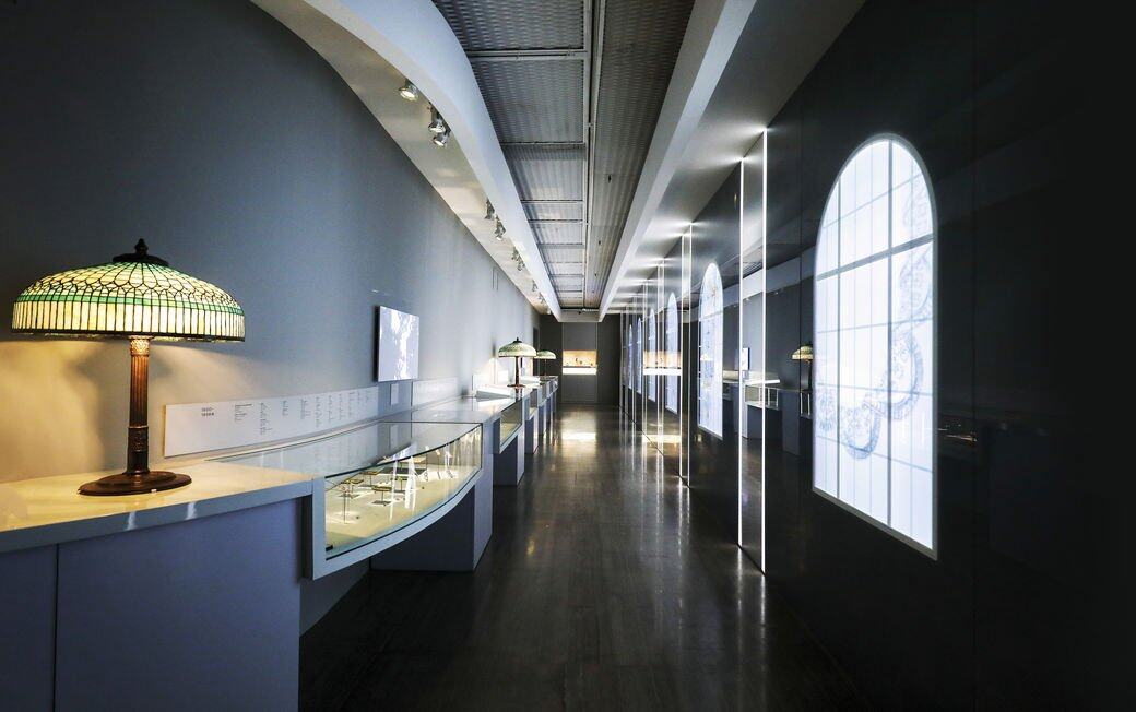 飾櫃內展出多件Tiffany & Co.的非凡作品。 飾櫃內展出多件Tiffany & Co.的非凡作品。