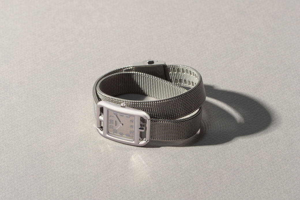 精鋼相圈米蘭錶帶石英機芯腕錶($35,000 Hermès ) 精鋼相圈米蘭錶帶石英機芯腕錶($35,000 Hermès )