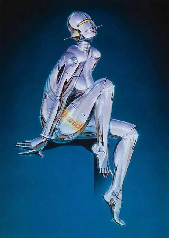 日本藝術家空山基以女機械人為本的形象一直深入人心，近年與時裝界
