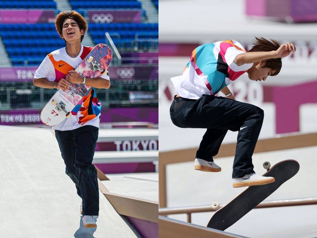 堀米雄斗奪奧運史上首位滑板金牌！拆解22歲日本滑板王子滑板制服背後的設計意義