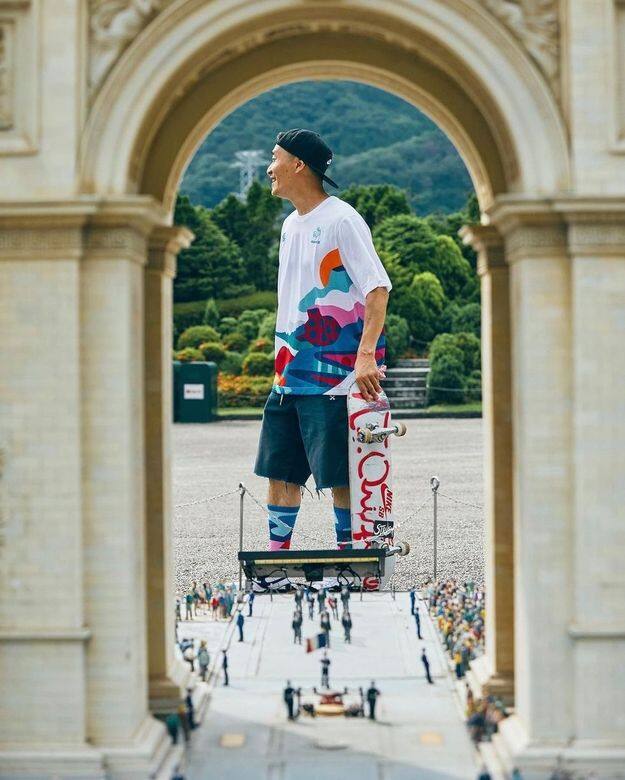 替這次奧運滑板設計制服的Nike總監Donavan Harris說道,他們在與Piet Parra討論靈感時 替這次奧運滑板設計制服的Nike總監Donavan Harris說道,他們在與Piet Parra討論靈感時