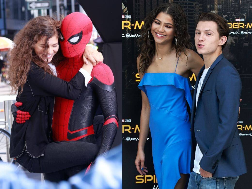 蜘蛛俠Tom Holland和Zendaya「最萌身高差」情侶高調放閃!蜘蛛女用超辣穿搭擄獲湯賀蘭 蜘蛛俠Tom Holland和Zendaya「最萌身高差」情侶高調放閃!蜘蛛女用超辣穿搭擄獲湯賀蘭