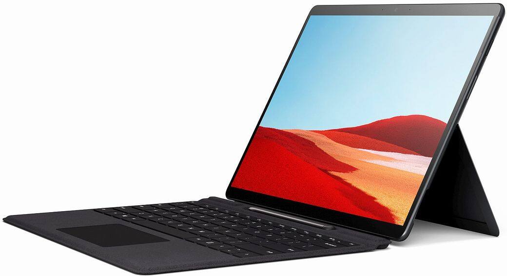 如果嫌手提電腦仍然不夠輕巧,Microsoft Surface Pro X機身只有7.3 mm薄,輕774 克,更有 如果嫌手提電腦仍然不夠輕巧,Microsoft Surface Pro X機身只有7.3 mm薄,輕774 克,更有