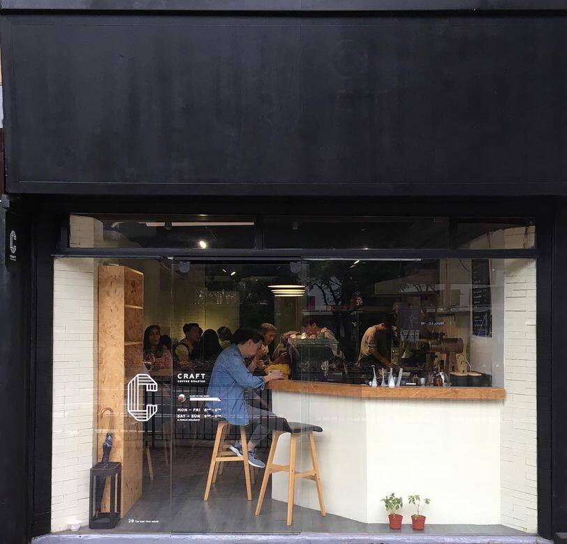 Craft Coffee Roaster供應不同種類的咖啡及簡單的早餐款式,老闆是超級咖啡迷,會飛 Craft Coffee Roaster供應不同種類的咖啡及簡單的早餐款式,老闆是超級咖啡迷,會飛
