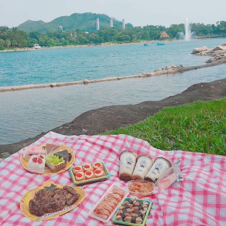 香港 野餐 地點 hong kong picnic  迪欣湖
