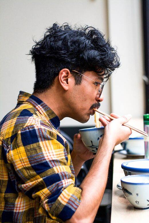 進食AFURI拉麵 進食AFURI拉麵