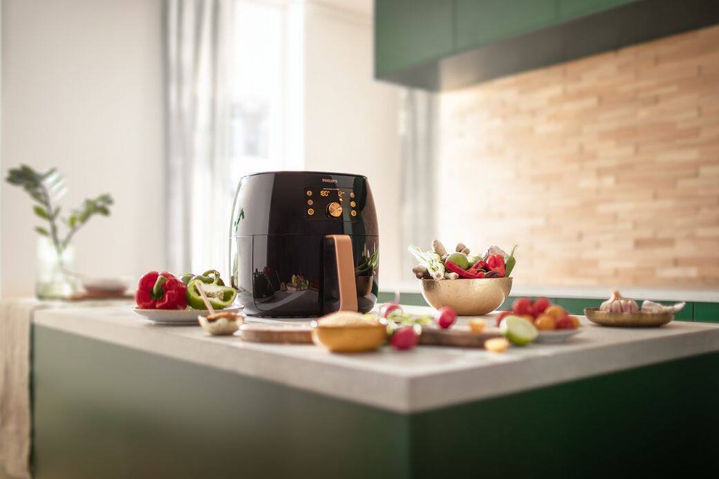 飛利浦 Airfryer XXL Premium 健康空氣炸鍋另設自訂模式,不一定只用作製作炸物。用家 飛利浦 Airfryer XXL Premium 健康空氣炸鍋另設自訂模式,不一定只用作製作炸物。用家