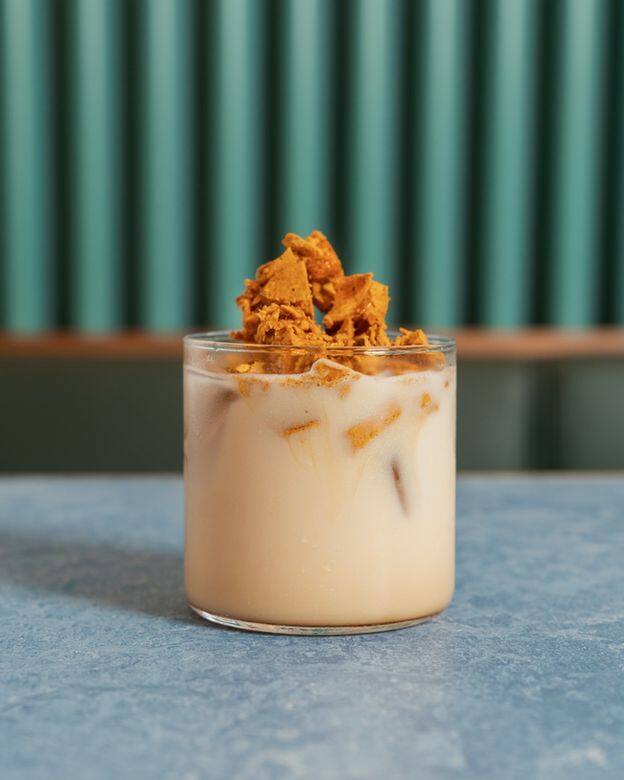 Honeycomb Latte Honeycomb Latte