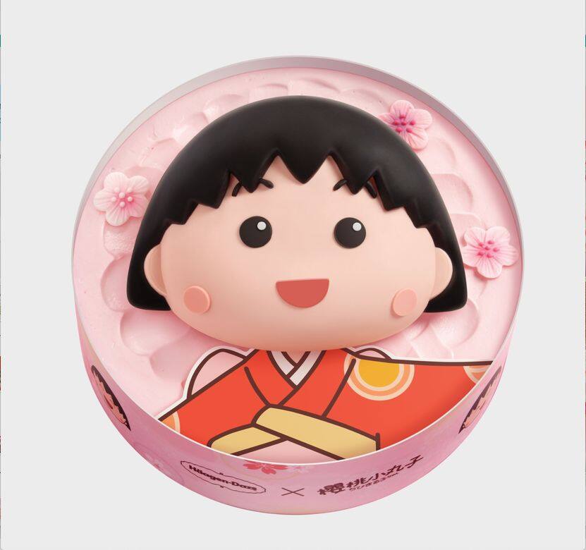 今個聖誕節,小丸子成為了首個推出聖誕蛋糕的卡通人物!事關Häagen-Dazs破 今個聖誕節,小丸子成為了首個推出聖誕蛋糕的卡通人物!事關Häagen-Dazs破