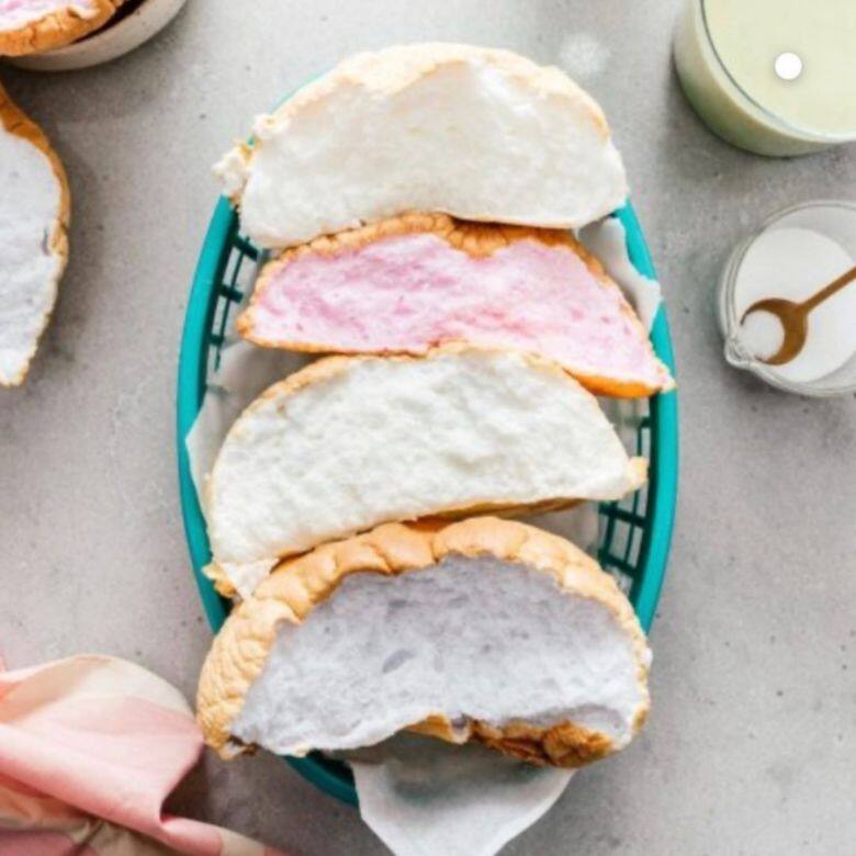 雲朵麵包 食譜 cloud bread recipe 氣炸鍋 焗爐 雲朵麵包 食譜 cloud bread recipe 氣炸鍋 焗爐