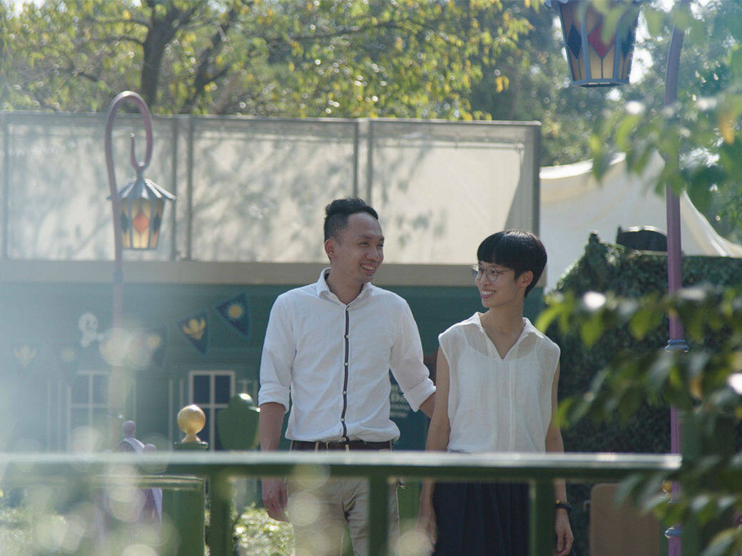 在香港迪士尼孕育的愛情故事 在香港迪士尼孕育的愛情故事