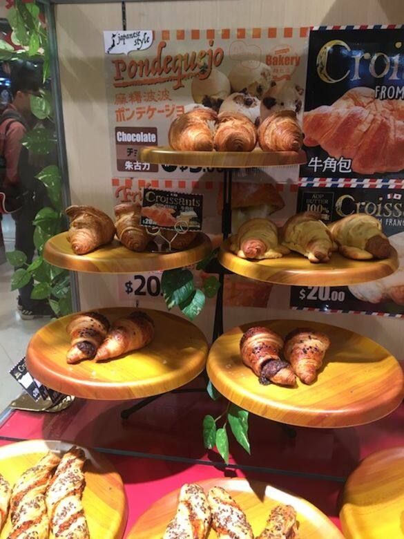 牛角包同樣是日本師傅新鮮製造。 牛角包同樣是日本師傅新鮮製造。