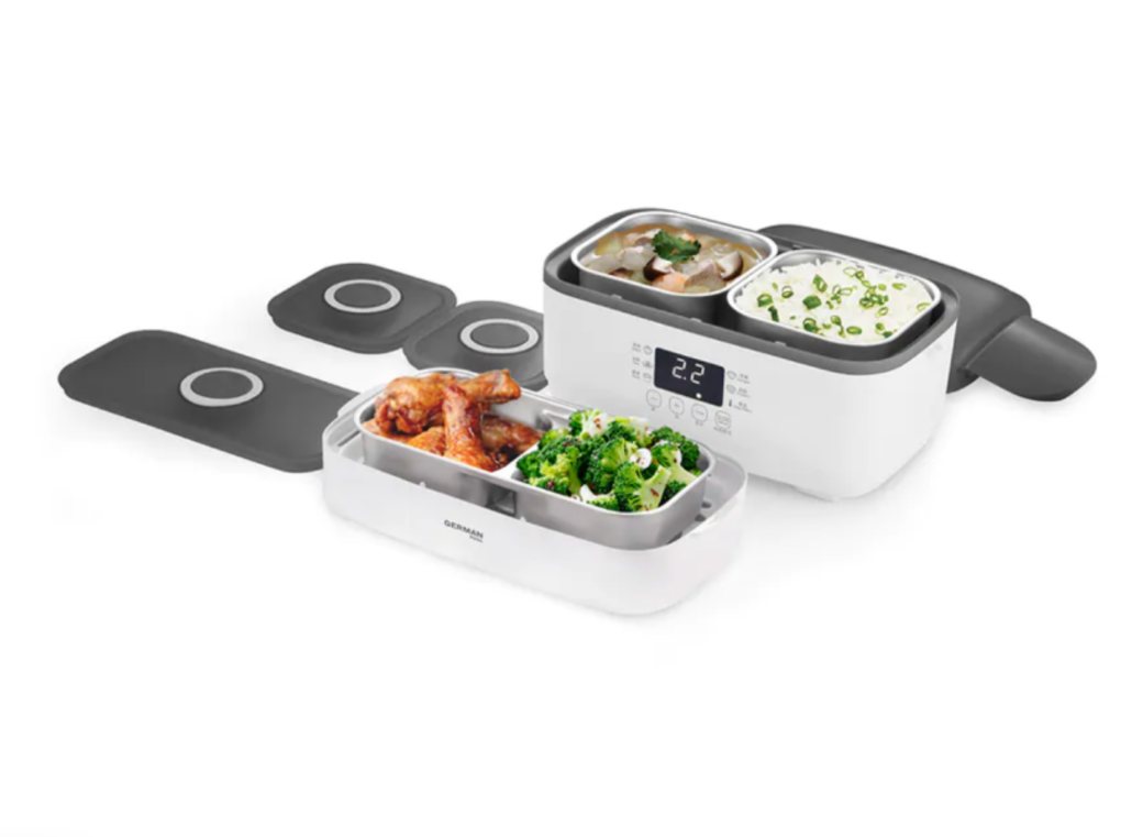 德國寶纖營蒸煮盒 智能加熱飯盒 便當 蒸煮 飯盒 電熱飯盒 Electric lunch box 德國寶纖營蒸煮盒 智能加熱飯盒 便當 蒸煮 飯盒 電熱飯盒 Electric lunch box