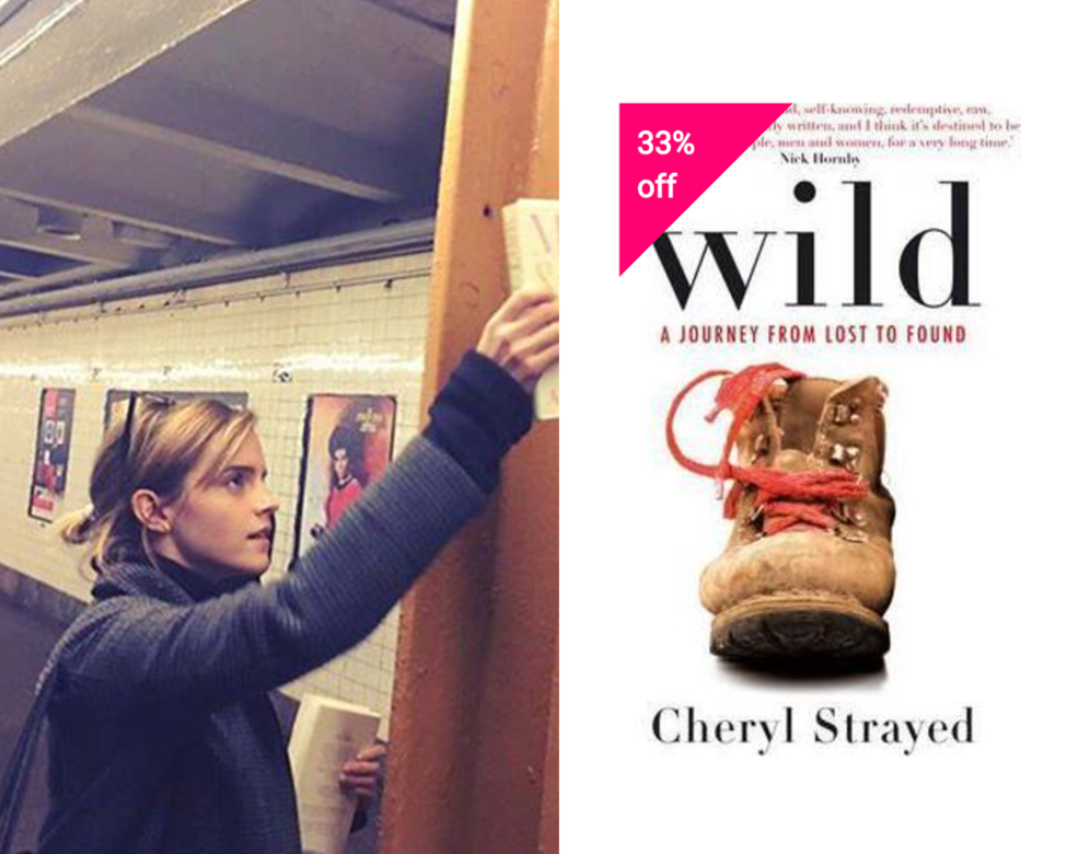 “Wild”是Emma Watson及奧巴馬共同推薦的書本,中文譯作《那時候,我只剩下勇敢》。書本描寫了一個女生排除萬難,勇往直前的恐懼與快樂。Cheryl的文筆既具特色又有張力,而且更帶有幽默詼諧的感覺,能溫暖你心之外,更令你開懷大笑。 “Wild”是Emma Watson及奧巴馬共同推薦的書本,中文譯作《那時候,我只剩下勇敢》。書本描寫了一個女生排除萬難,勇往直前的恐懼與快樂。Cheryl的文筆既具特色又有張力,而且更帶有幽默詼諧的感覺,能溫暖你心之外,更令你開懷大笑。