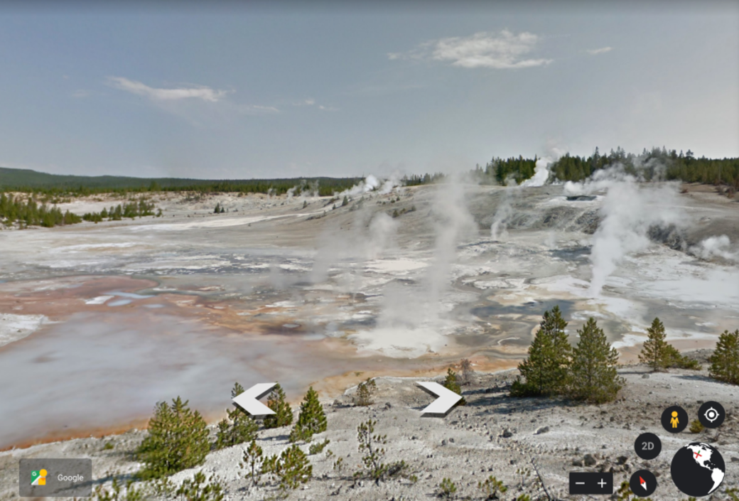 Yellowstone National Park Google earth 黃石國家公園 Yellowstone National Park Google earth 黃石國家公園