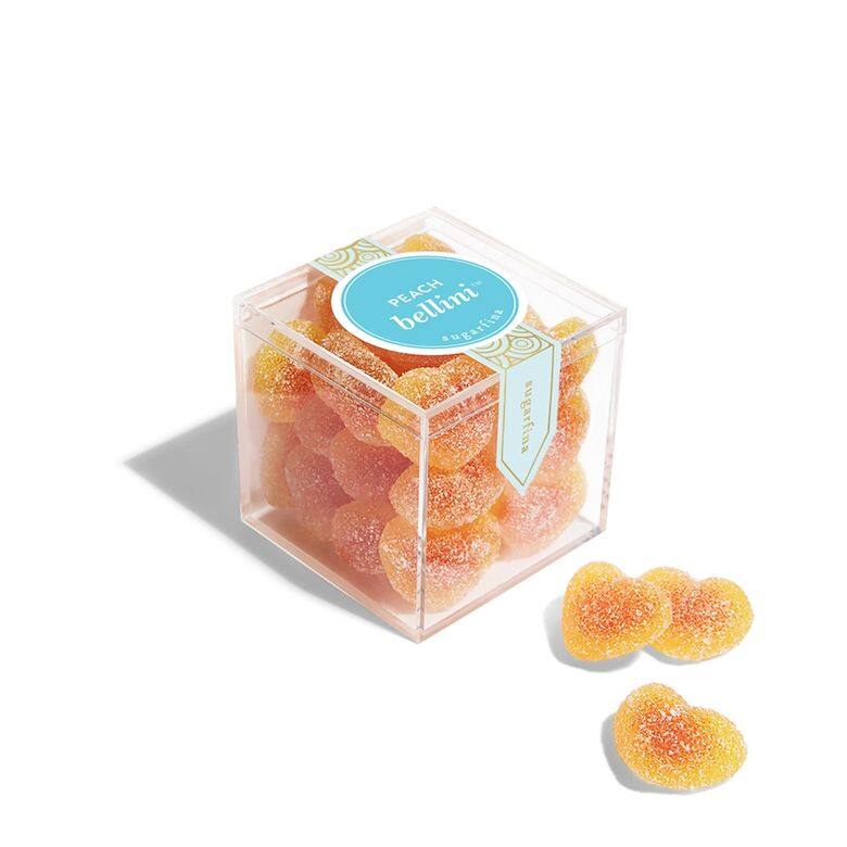 Peach Bellini天然蜜桃軟糖,香甜流心充滿蜜桃馥香,外層灑滿甜酸糖砂,女生都會 Peach Bellini天然蜜桃軟糖,香甜流心充滿蜜桃馥香,外層灑滿甜酸糖砂,女生都會
