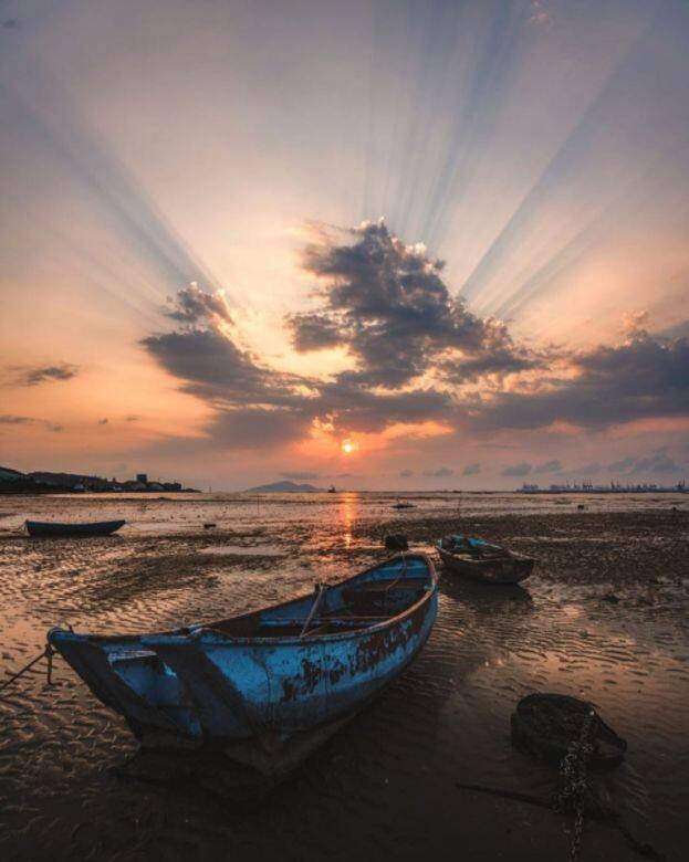 下白泥 日落 香港 郊遊 好去處 攝影 打卡 景點 Ha Pak Nai sunset photo 下白泥 日落 香港 郊遊 好去處 攝影 打卡 景點 Ha Pak Nai sunset photo