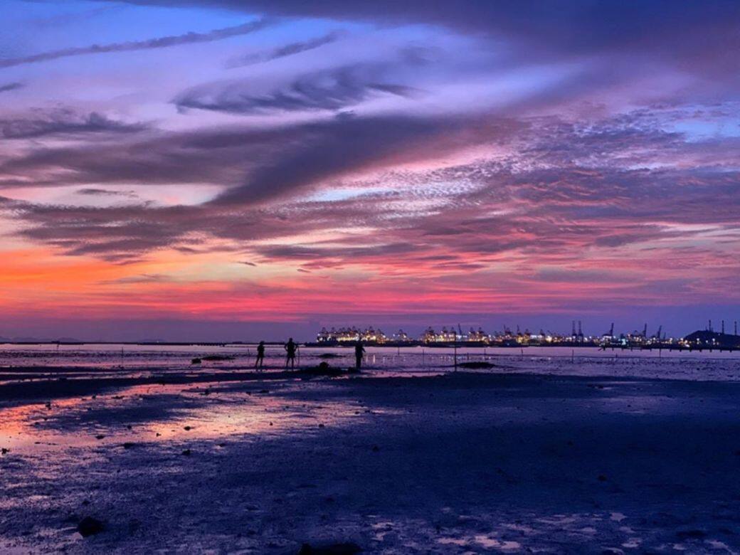 下白泥 日落 香港 郊遊 好去處 攝影 打卡 景點 Ha Pak Nai sunset photo 下白泥 日落 香港 郊遊 好去處 攝影 打卡 景點 Ha Pak Nai sunset photo