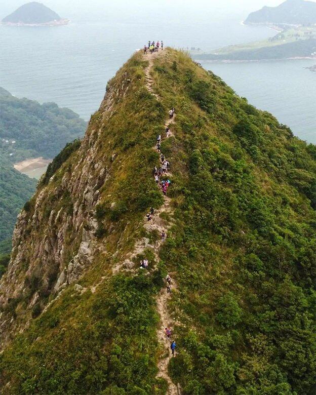 路線選擇1:五塊田>上洋山>下洋山>廟仔墩>釣魚翁>田下山>大廟灣>布袋澳村 路線選擇1:五塊田>上洋山>下洋山>廟仔墩>釣魚翁>田下山>大廟灣>布袋澳村