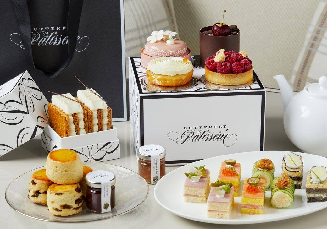 香港瑰麗酒店The Butterfly Patisserie 精緻下午茶外賣 ($625/二人份) 香港瑰麗酒店The Butterfly Patisserie 精緻下午茶外賣 ($625/二人份)
