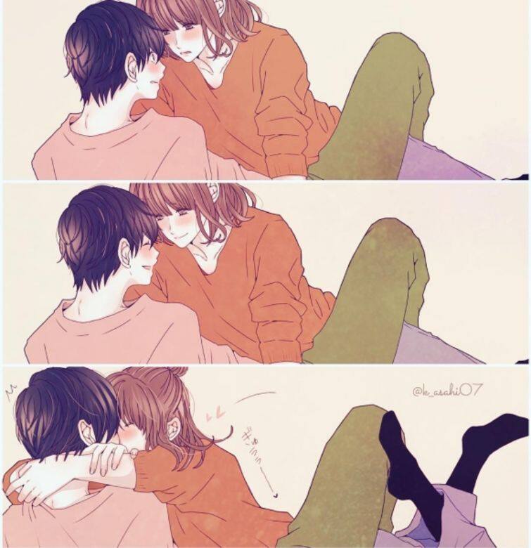 あさひな (@k_asahi07) 情侶插畫 情侶日常 couple illustration illustrator IG あさひな (@k_asahi07) 情侶插畫 情侶日常 couple illustration illustrator IG