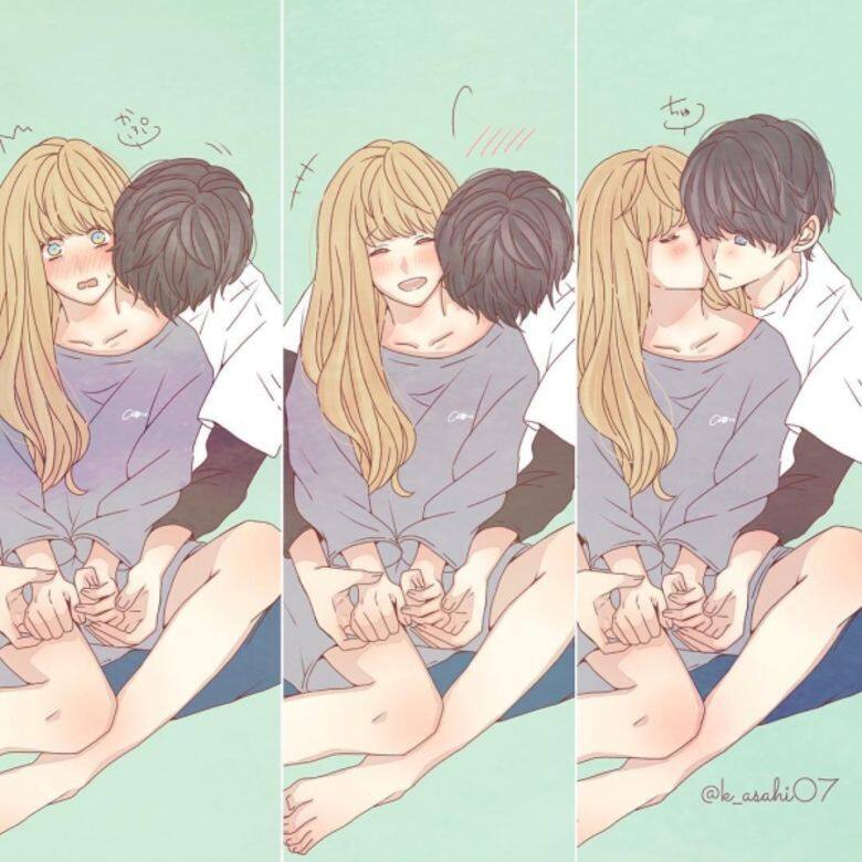 あさひな (@k_asahi07) 情侶插畫 情侶日常 couple illustration illustrator IG あさひな (@k_asahi07) 情侶插畫 情侶日常 couple illustration illustrator IG