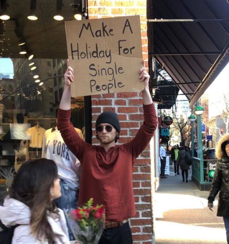 舉牌男 Seth dude with sign new york IG 舉牌男 Seth dude with sign new york IG