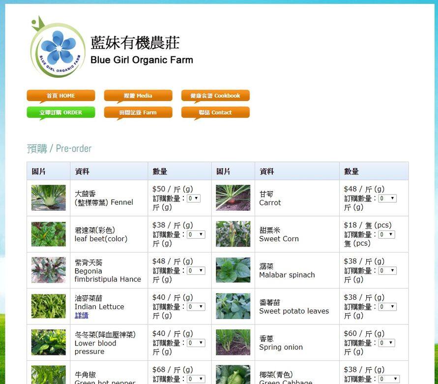 同樣出售有機農莊的產品,$200就可送貨,支持本地出產啊!http://bluegirlorganicfarm.com/order 同樣出售有機農莊的產品,$200就可送貨,支持本地出產啊!http://bluegirlorganicfarm.com/order
