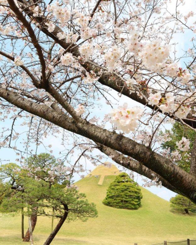 佔地7萬平方尺的水前寺成成趣園 佔地7萬平方尺的水前寺成成趣園