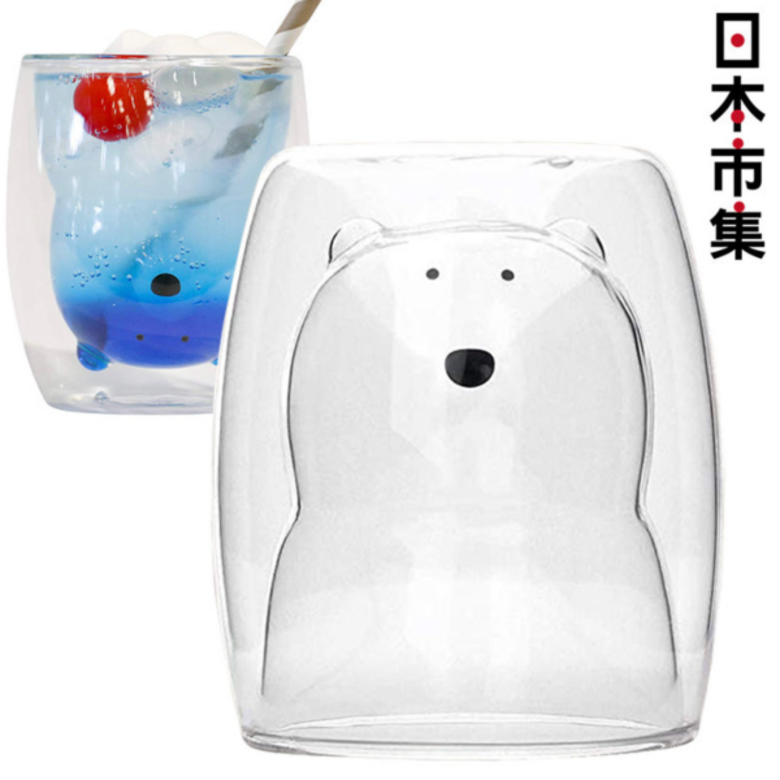 動物耐熱隔熱雙層玻璃杯 (北極熊) 動物耐熱隔熱雙層玻璃杯 (北極熊)