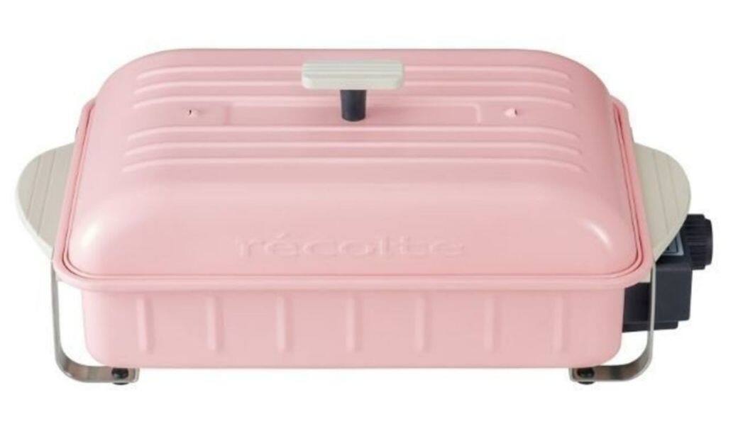 récolte 日式電熱鍋Home BBQ(櫻花粉色) récolte 日式電熱鍋Home BBQ(櫻花粉色)