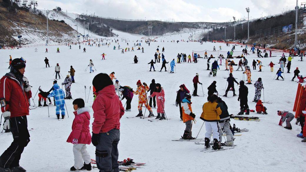 伊甸園山谷滑雪渡假村滑雪場設有不同的滑雪課程 伊甸園山谷滑雪渡假村滑雪場設有不同的滑雪課程