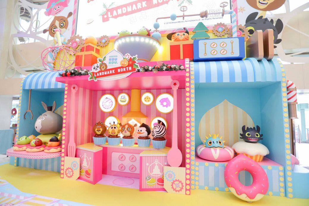 2018聖誕好去處(新界區):上水廣場 「DREAMWORKS KOUKOU」由環球影業旗下夢工場製作的一連 2018聖誕好去處(新界區):上水廣場 「DREAMWORKS KOUKOU」由環球影業旗下夢工場製作的一連