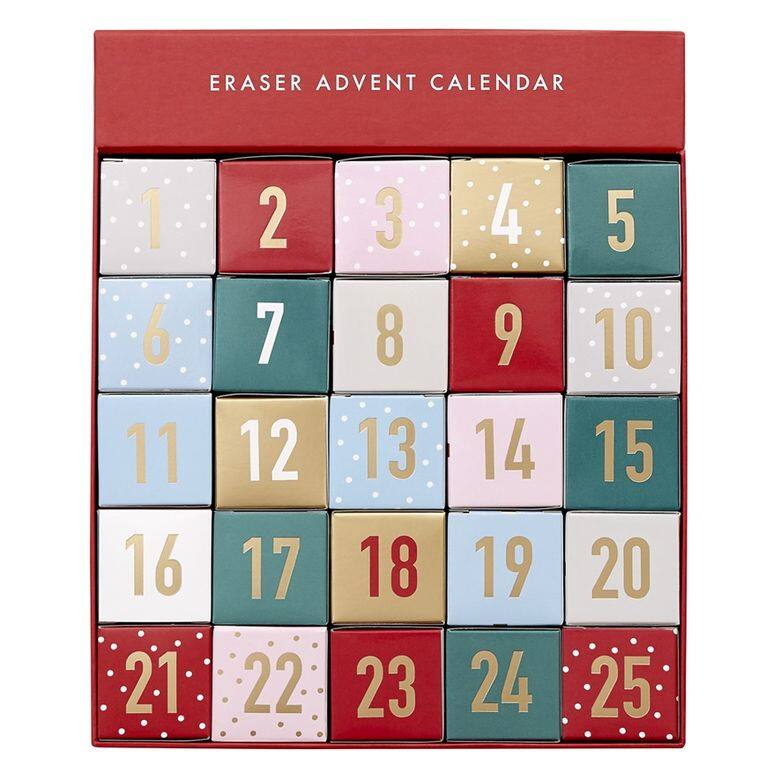 kikki.K ERASER ADVENT CALENDAR $220 kikki.K ERASER ADVENT CALENDAR $220