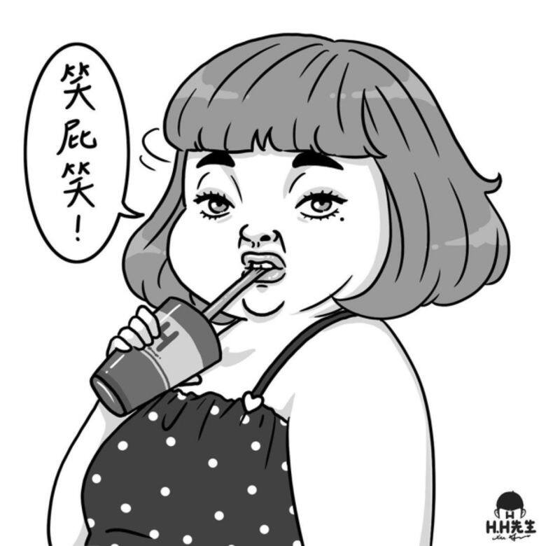 一幅「臭臉」,態度真不可一世。 一幅「臭臉」,態度真不可一世。
