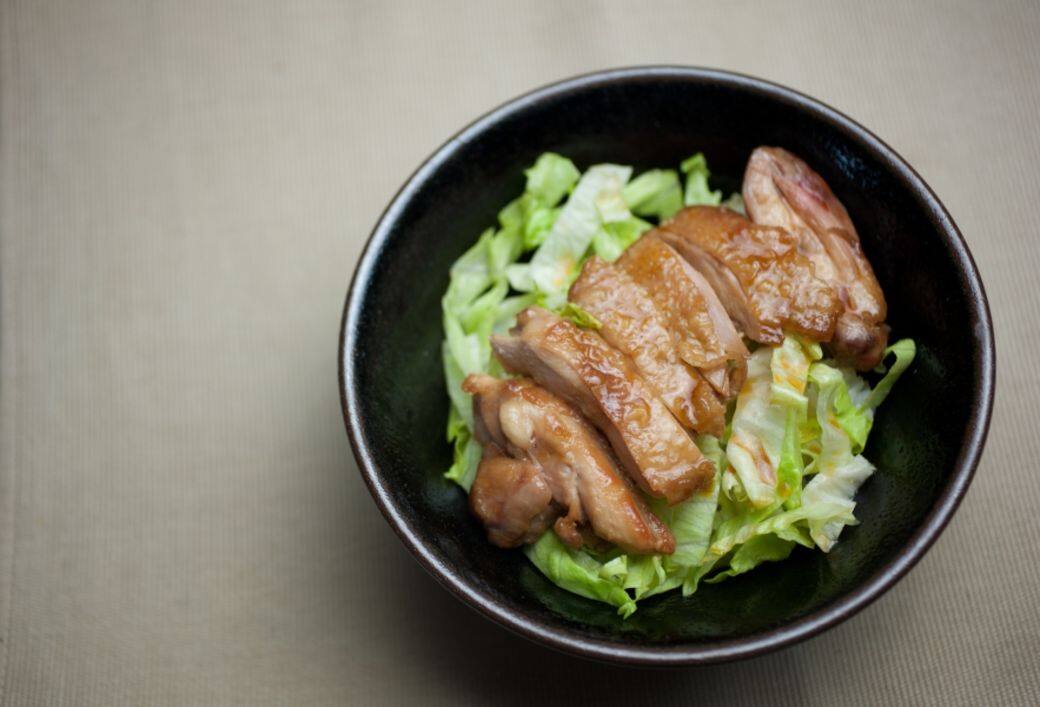 照燒雞腿扒伴蕎麥冷麵 便當 日式 食譜 飯盒 帶飯 lunch box recipe Japanese food