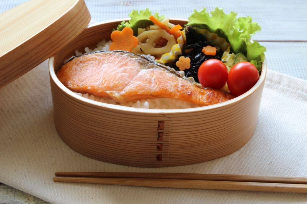 香煎三文魚便當 便當 日式 食譜 飯盒 帶飯 lunch box recipe Japanese food