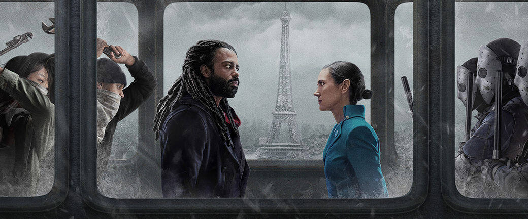 Netflix的《末日列車》(Snowpiercer)剛推出第二季,已經成為香港區的Top10之一。《末日列車》講述人類無法生存於冰天雪地的未來世界,科學家造出一部長達1000卡的火車,富有的人購票上車,貧窮的人只能偷渡上車。但當中出現了殺人兇手,警察需要盡快找到兇手,穩定車上這群富有人士的內心不安。 Netflix的《末日列車》(Snowpiercer)剛推出第二季,已經成為香港區的Top10之一。《末日列車》講述人類無法生存於冰天雪地的未來世界,科學家造出一部長達1000卡的火車,富有的人購票上車,貧窮的人只能偷渡上車。但當中出現了殺人兇手,警察需要盡快找到兇手,穩定車上這群富有人士的內心不安。