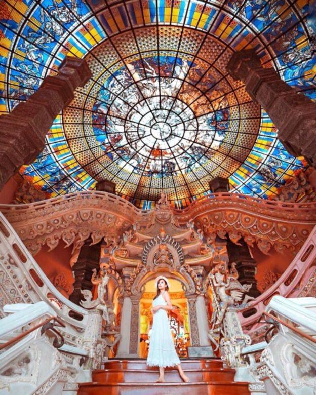 泰國-三頭像神博物館 Erawan Museum Travel pink places 粉紅色 打卡 景點 泰國-三頭像神博物館 Erawan Museum Travel pink places 粉紅色 打卡 景點