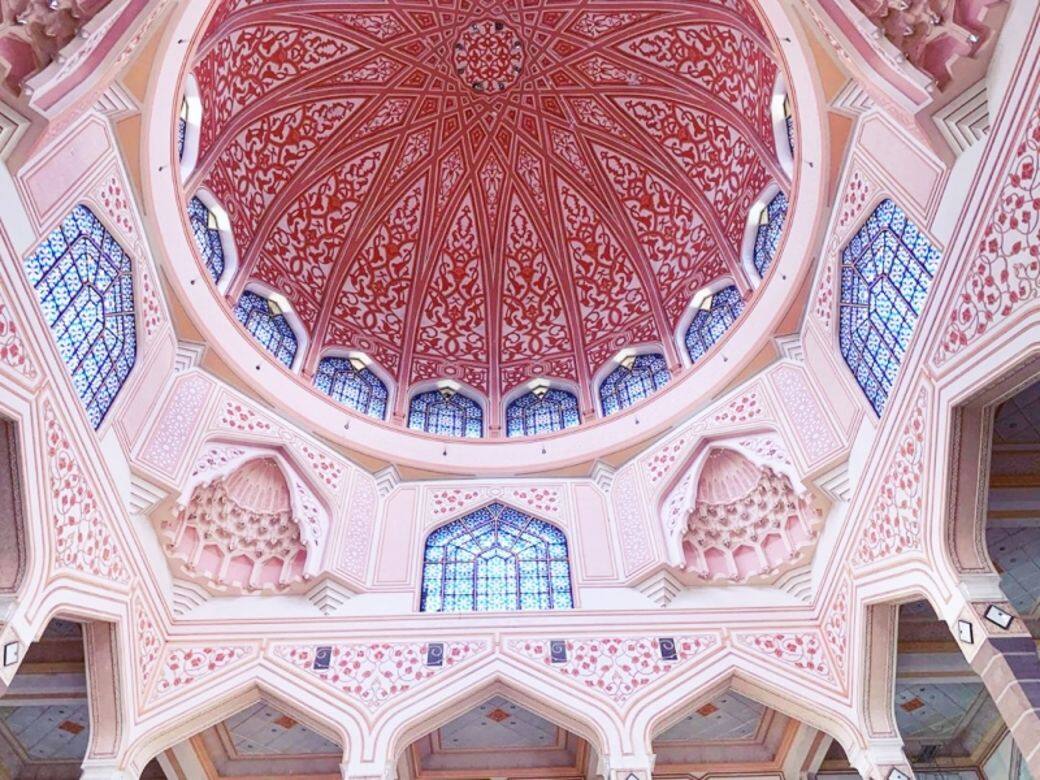 布特拉清真寺 Masjid Putra Travel pink places 粉紅色 打卡 景點 布特拉清真寺 Masjid Putra Travel pink places 粉紅色 打卡 景點