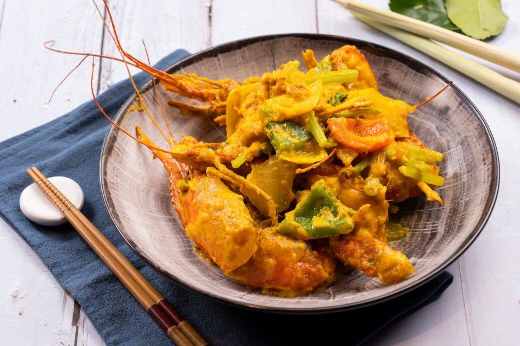 泰式咖喱大蝦 泰式食譜 泰國菜 thai recipes 泰式咖喱大蝦 泰式食譜 泰國菜 thai recipes
