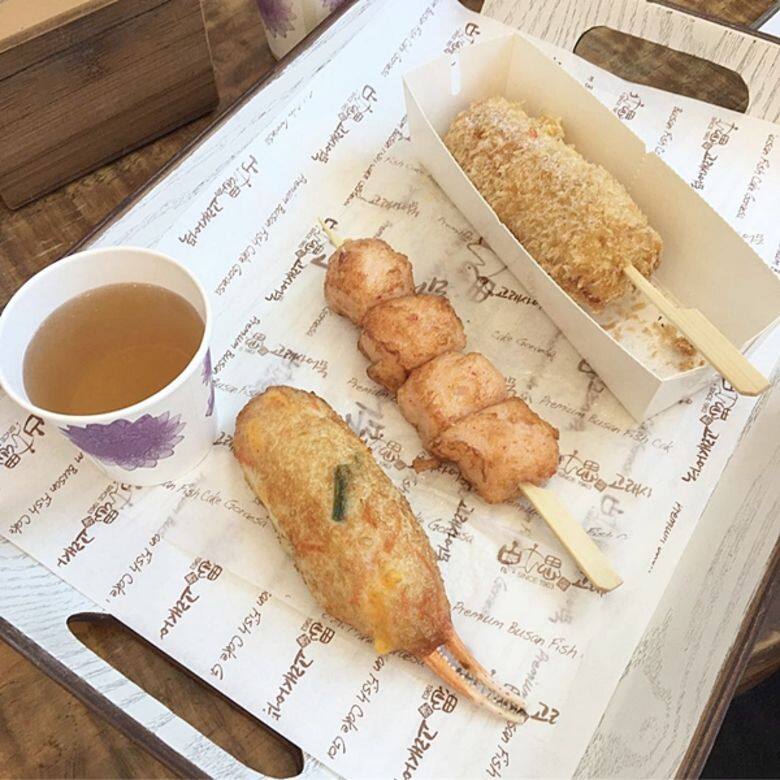 由新鮮魚肉打造的魚糕 由新鮮魚肉打造的魚糕