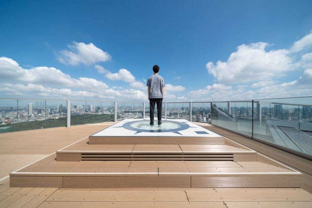 另外,「GEO COMPASS」區域則是澀谷展望台的最高點 另外,「GEO COMPASS」區域則是澀谷展望台的最高點