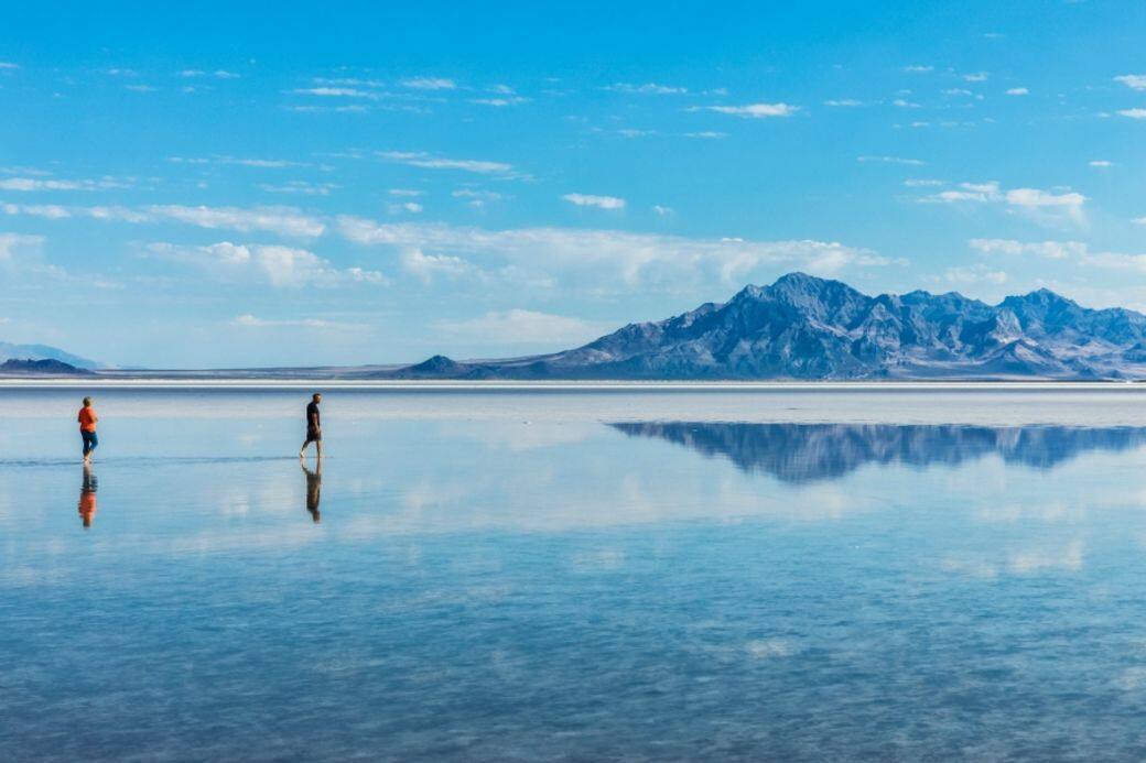 美國博納維爾鹽湖(Lake Bonneville) 美國博納維爾鹽湖(Lake Bonneville)