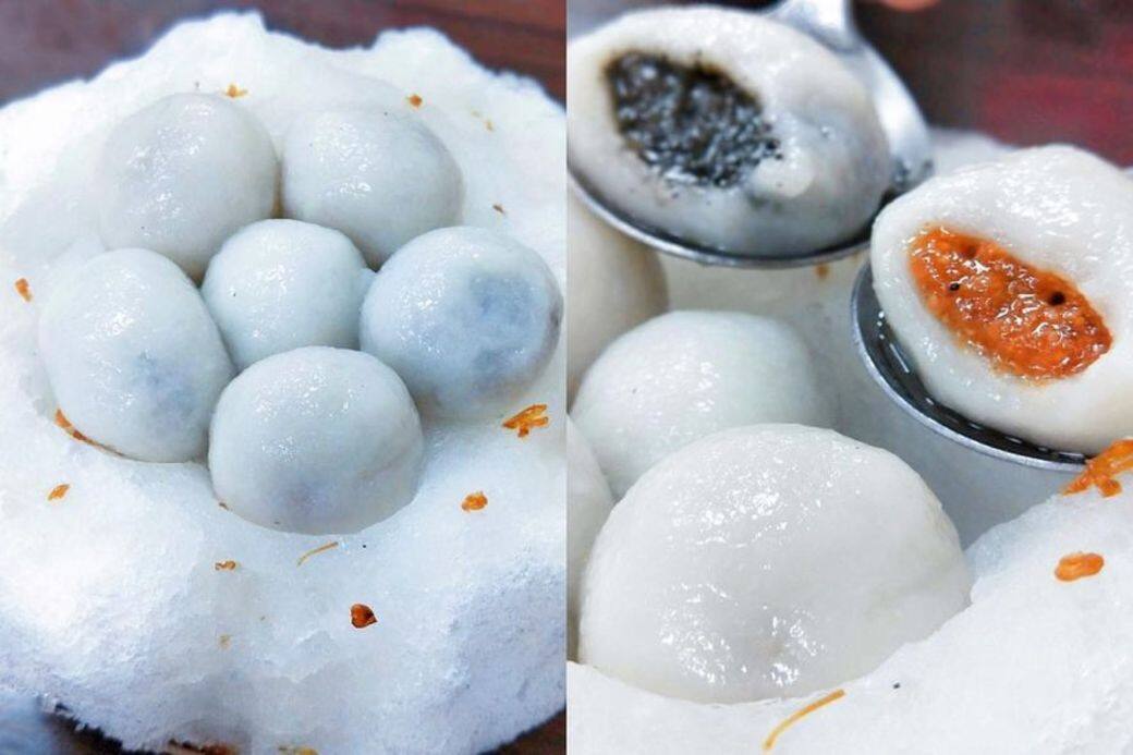 堅持手工製作的人氣湯圓,擁有不同口味,如芝麻、花生、酒釀、桂花蜜等,可混 堅持手工製作的人氣湯圓,擁有不同口味,如芝麻、花生、酒釀、桂花蜜等,可混