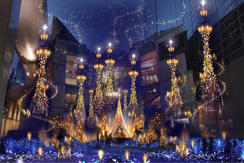 東京聖誕景點2.汐留人氣燈飾如果你不去迪士尼樂園,一樣可以在東京 東京聖誕景點2.汐留人氣燈飾如果你不去迪士尼樂園,一樣可以在東京